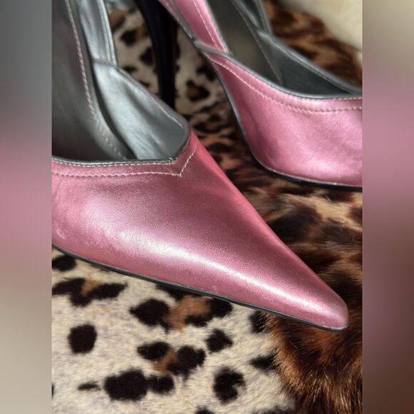 Steve Madden Metallic Pink D’Orsay Stiletto Heels - Picture 16 of 16